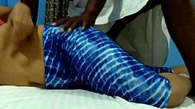 Indian MILF Wife Cheats with Husband's Friend in Hotel