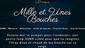 mille et unes bouches french asmr blowjob with dirty talk