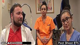 i'm the freshman gettin' that mandatory hitachi orgasm from the nurse - mia sanchez