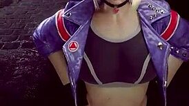 que buena animacion de blowjob y facial en cartoon fitness