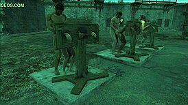 Fallout 4 Multi Pillory Fucking