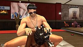 Anthea's First Porn Gangbang With Black Ebony Sluts