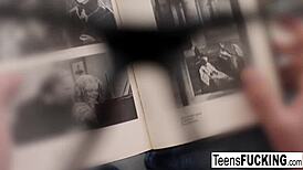 Teen redhead ANNA TREATS him to some ANAL FUN