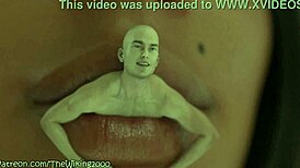 Huge vore with two girls, one tiny 18+ kissing - thewiking2000