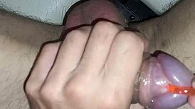 I STICK the MAGNETS into the HOLES of the PIERCING on my PENIS and I CUM from the TIGHTENING of the FORESKIN THREE TIMES