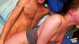 She Looked Even Bigger In Those High Heels Than Him But He Fucked Her Well