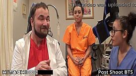 i'm the freshman gettin' that mandatory hitachi orgasm from the nurse - mia sanchez