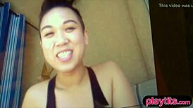 Amateur Couple Experiments With A Threesome Involving An Asian Participant