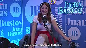 Colombian Babe Resists Intense Orgasm Before Shibari Session - Juan Bustos Podcast