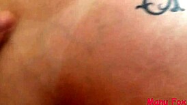 Bold Ass Preparation with Plug for Brazilian Doggystyle