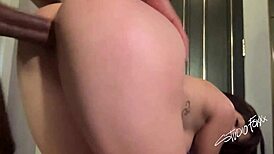 I luv Dwayne Foxxx's big blak cock poundin me