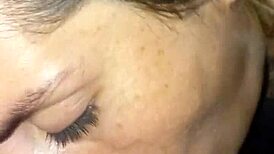 Blonde Latina babygirl with big tits and ass gets fucked in dorm, receiving sloppy blowjob, cumshot facial, and ass worshiping from roommate