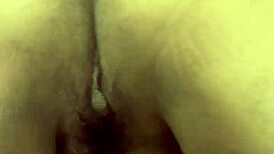 My friend watches me twerk and takes my thong off