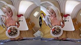 hey, join this virtual taboo celebration with brunette pov masturbation and blowjob 😈