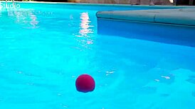 slutty babe larissa leite takes double anal from five big cocks