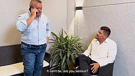 Curvy housewife meets husband's best friend