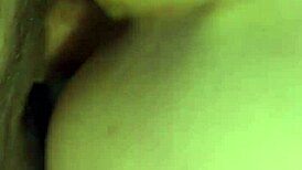 this cocksucking milf drops to her knees for a hard fuck until creampie