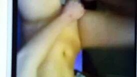 I toying my French fanny on webcam, slutty style