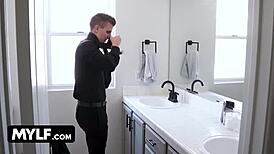 freeuse milf big assed busty mylf leya falcon gets free used and mouth fucked by young 18+ cock 😈