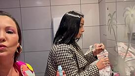 latina amateurs have anal sex in a public pub in the gaúcha capital