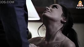 Step Sister Spreads Legs Wide For Step Brother