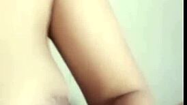 Sex Video Call With Cheating Housewife Using Toys And Dildo For Natural Tits Pleasure. She Moans Loudly During The Call.