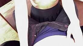 Stepsister nervously asks to lose her virginity to her uncle in taboo amateurs