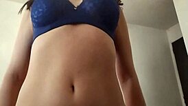 Hot babe riding my cock in cowgirl position