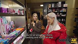 Veronica Leal Seduced A Young Bisexual Chick And Her Boyfriend Watched As Cuckold