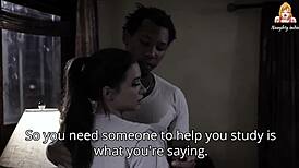 Step Sister Spreads Legs Wide For Step Brother