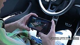 Babysitter Caught Breaking Into The House