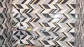 She took my cum in her mouth during intense bathroom sex with fingering.