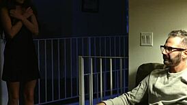 she has to obey the new family rules to stay home