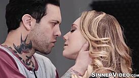 Tattooed Small 18+ Hands Licks Pussy And Missionary Fucked Gorgeous Developing Babe Aj Applegate