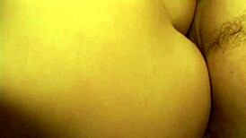 curvy asian sits on big white cock