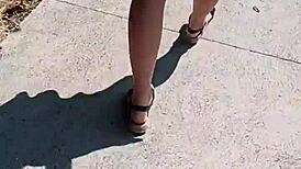 why flash naked on the street for everyone to see?