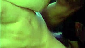 Teen girlfriend's perfect natural tits get used in blowjob and cumshot