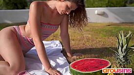 If Pussy Tastes Like Watermelon Does Cock Taste Like Banana Candice Demellza For Arousing