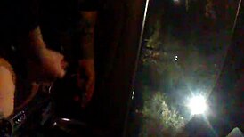 i'm jerking off alone in the car