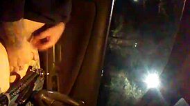 i'm jerking off alone in the car