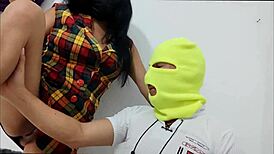 Sex-addicted neighbor seduces me, but she's crazy in bed