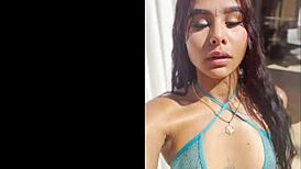 veronica gonzales - tiny 18+ beautiful latina slut gets her asshole anal fucked first time porn latina casting