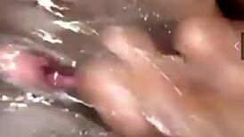 Jennifer Squirting During Intense Sucking Session