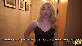 debt4k la peluquera rubia quiere comprar muebles ¿por qué debería follar