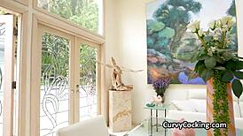 Busty Cheerleader Wants Between Boobies