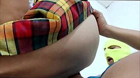 Sex-addicted neighbor seduces me, but she's crazy in bed