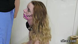 Kinky Girl Brought to Anus Asylum for Painful Anal Treatment