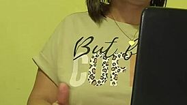 My stepmother uses my failing grades to force rough sex and creampie.