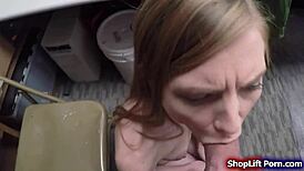 skinny shoplifter fucked by lp officer