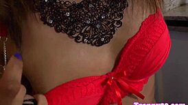 You know, this amateur tgirl who gets anally fucked absolutely loves her threeways with big-titted shemales in stockings and lingerie